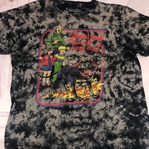 Steven Rhodes Black TyeDye Shirt